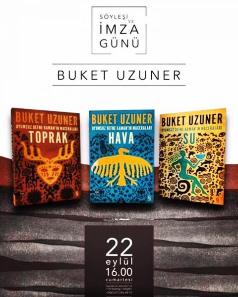 İmza Günü - Adımlar Kitabevi, Eskişehir - Buket Uzuner